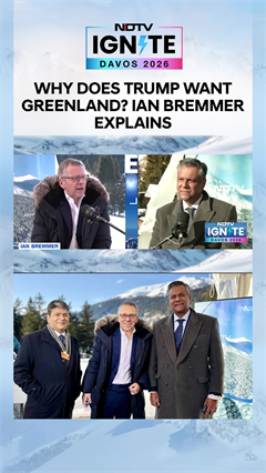 Trump Greenland Issue | Why Does Trump Want Greenland? Ian Bremmer Explains At Davos