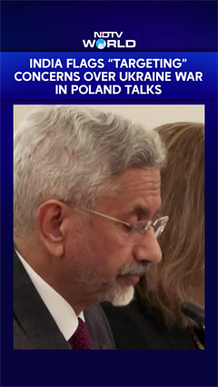 India Flags "Targeting" Over Ukraine War, Urges Poland Not to Support Pakistan