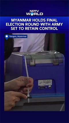 Myanmar Holds Final Election Round With Army Set To Retain Control