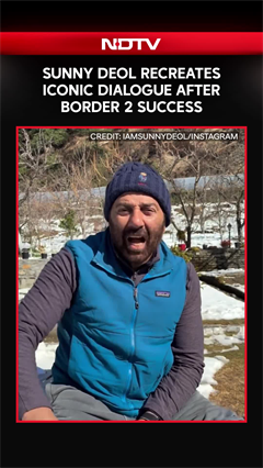 Sunny Deol Recreates His Iconic Dialogue After Border 2 Success: "Aawaz Kahan Tak Gayi"