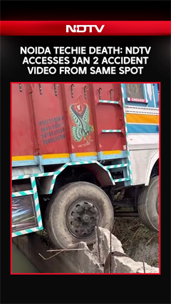 Noida Techie Death: NDTV Accesses January 2 Accident Video from Same Spot
