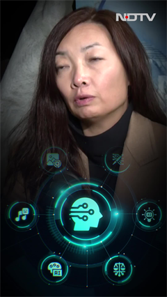 WEF Davos: NDTV&rsquo;s Aayush Ailawadi In Conversation With Cathy Li On The Future Of AI