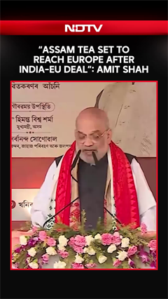 &ldquo;Assam Tea Set To Reach Europe After India-EU Deal&rdquo;: Amit Shah