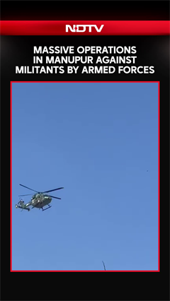 Massive Operations In Manipur Against Militants By Armed Forces