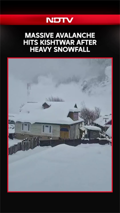 Massive Avalanche Hits Kishtwar After Heavy Snowfall, Rescue Efforts Underway