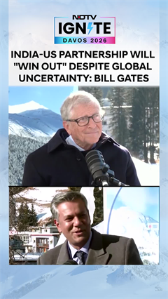 Bill Gates: India-US Partnership Will "Win Out" Despite Global Uncertainty