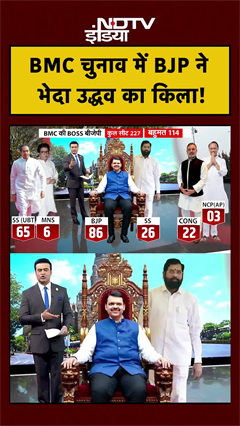 Syed Suhail | Bharat Ki Baat Batata Hoon | BMC Election में BJP ने भेदा Uddhav का किला! | #shorts