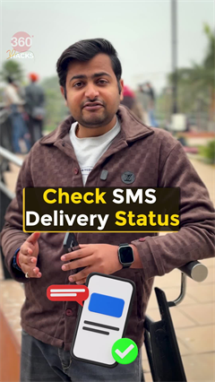 Check sms delivery status