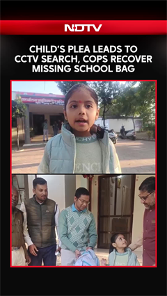 Video: Child’s Tearful Plea Leads to CCTV Search, Cops Recover Missing School Bag