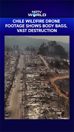 Deadly Wildfires Ravage Central & Southern Chile Amid Severe Heat Wave, 18 Dead