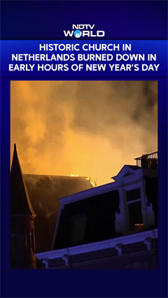 Huge Fire Rips Through Historic Amsterdam Church In Early Hours Of New Year&rsquo;s Day