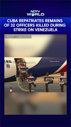 Remains Of 32 Cuban Officers Killed During US Strike On Venezuela Repatriated