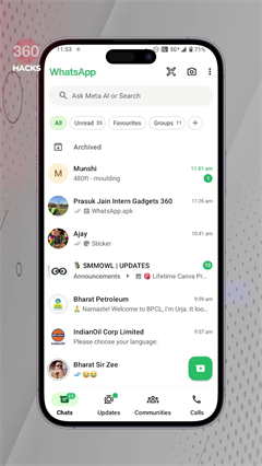 Cylinder booking on whatsapp