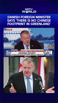 Danish Foreign Minister Says 'There Is No Chinese Footprint In Greenland'