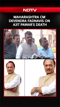 Video: Maharashtra CM Devendra Fadnavis On Ajit Pawar's Death In A Plane Crash