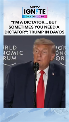 &ldquo;I&rsquo;M A Dictator&hellip; But Sometimes You Need A Dictator": Trump In Davos