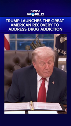 Trump Launches The Great American Recovery To Address Drug Addiction