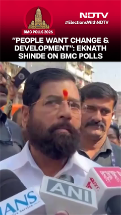 Eknath Shinde On BMC Polls: "People Want Change & Development"