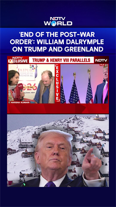 Trump News Today | 'End Of The Post-War Order': William Dalrymple On Trump And Greenland