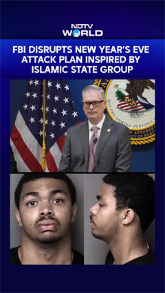 FBI Disrupts New Year's Eve Attack Plan Inspired By Islamic State Group
