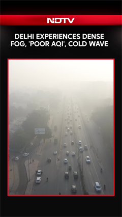 Video: Delhi Fog Today | Delhi-NCR Air Quality Dips To 'Poor' Category Amid Dense Fog