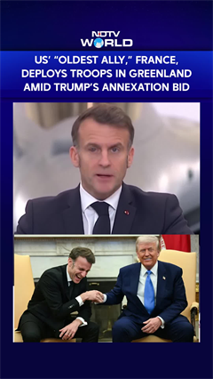 France's Macron Says Troops Deployed In Greenland For Exercise 'And Will Be Reinforced'