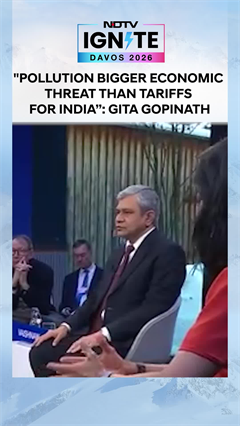 "Pollution Bigger Economic Threat To India Than Tariffs&rdquo;: Gita Gopinath At WEF