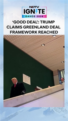 &lsquo;Good deal&rsquo;: Trump Claims Greenland Deal Framework Reached