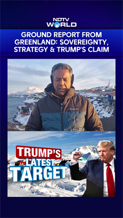 Greenland News | NDTV Ground Report From Greenland: Sovereignty, Strategy And Trump's Claim