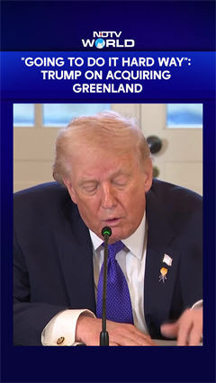 Trump On Acquiring Greenland: "Going To Do It Hard Way":