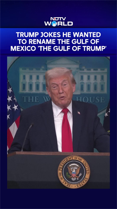 "Gulf of Trump": Trump Jokes He Wanted to Rename The Gulf of Mexico