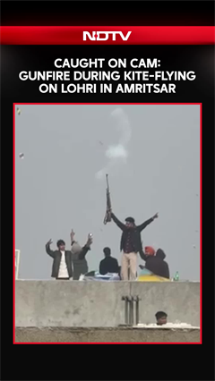 Caught On Cam: Gunfire During Kite-Flying On Lohri In Amritsar