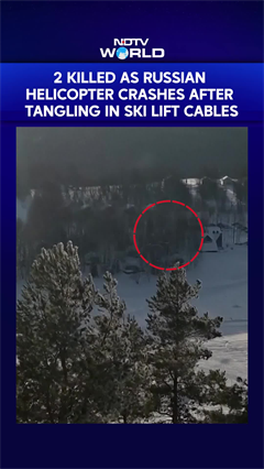 2 Killed In Russia After Helicopter Hits Ski Cables, Plunges To The Ground