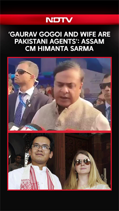 &lsquo;Gaurav Gogoi And Wife Are Pakistani Agents&rsquo;: Assam CM Himanta Sarma