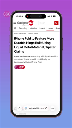 iPhone Fold Liquid Metal Use rumoured: Everything we know