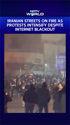 Video: Iran Protests | Tehran Streets Set Ablaze as Anti-govt Protests Intensify Despite Internet Blackout