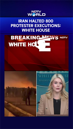 Iran Halted 800 Protester Executions, Says White House