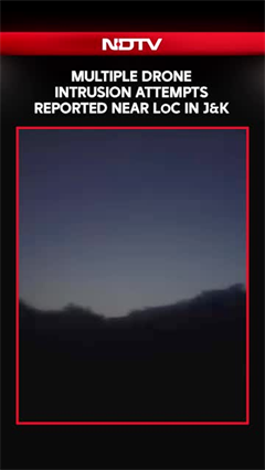 Jammu Kashmir | Multiple Drone Intrusion Attempts Reported Near Line Of Control In J&K