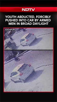 Jodhpur: Youth Abducted, Forcibly Pushed Into Car By Armed Men In Broad Daylight