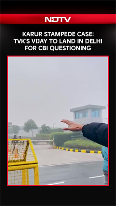 Vijay In Delhi | TVK Chief Vijay To Land In Delhi For CBI Questioning In Karur Stampede Case