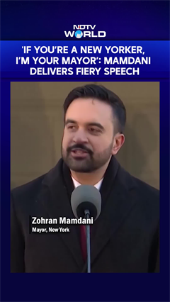 'If You&rsquo;re A New Yorker, I&rsquo;m Your Mayor&rsquo;: Zohran Mamdani Delivers Fiery Speech As NYC Mayor