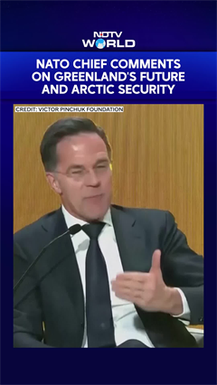 Nato Chief Comments On Greenland's Future And Arctic Security