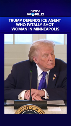 Trump Defends ICE Agent Who Fatally Shot Woman In Minneapolis