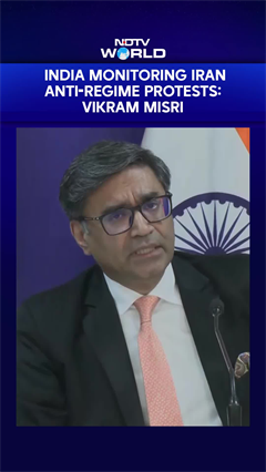 MEA Says India Monitoring Iran Protests, Advises Students 'Not To Venture Out'