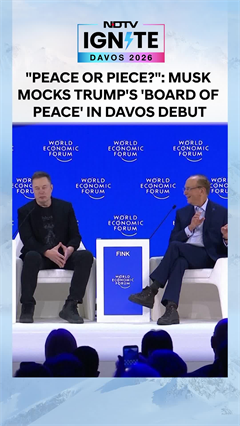 'Peace Or Piece Of Greenland?' Musk Takes Dig At Trump's New Gaza Board