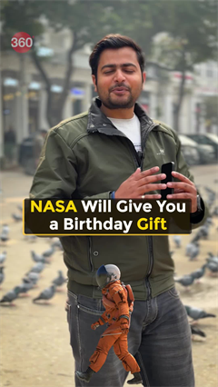 NASA will give you a birthday gift