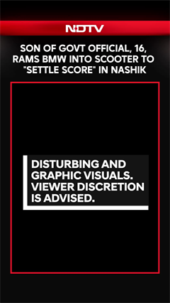 Son Of Government Official, 16, Rams BMW Into Scooter To "Settle Score" In Nashik
