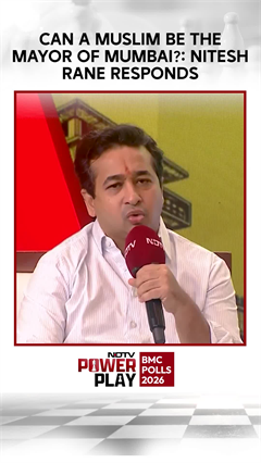 Can A Muslim Be The Mayor Of Mumbai?: Nitesh Rane Responds