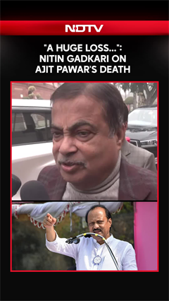 Nitin Gadkari calls Ajit Pawar's demise, "A Huge Loss..."