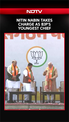 Nitin Nabin Takes Charge As BJP Chief, Replacing JP Nadda